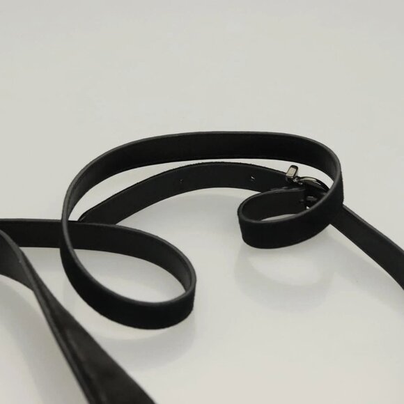 Salvatore Ferragamo Hand Bag Suede Black Silver Auth - Picture 5 of 16